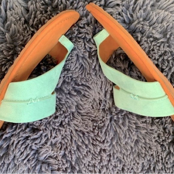 NWOT, No Box, Zodiac Teal Sandals, Size 9 - Picture 3 of 5